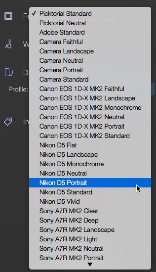 Canon color profile for nikon